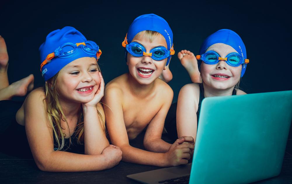 Online-Schwimmkurs für Kinder