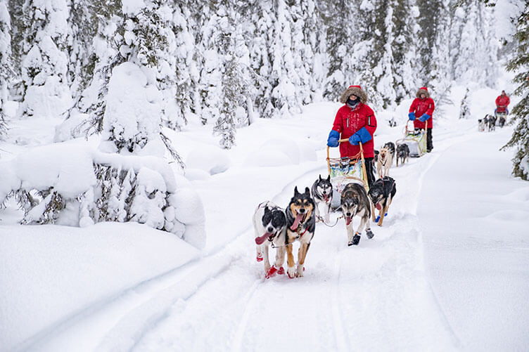 Winterurlaub mit Kleinkindern in Schwedisch-Lappland