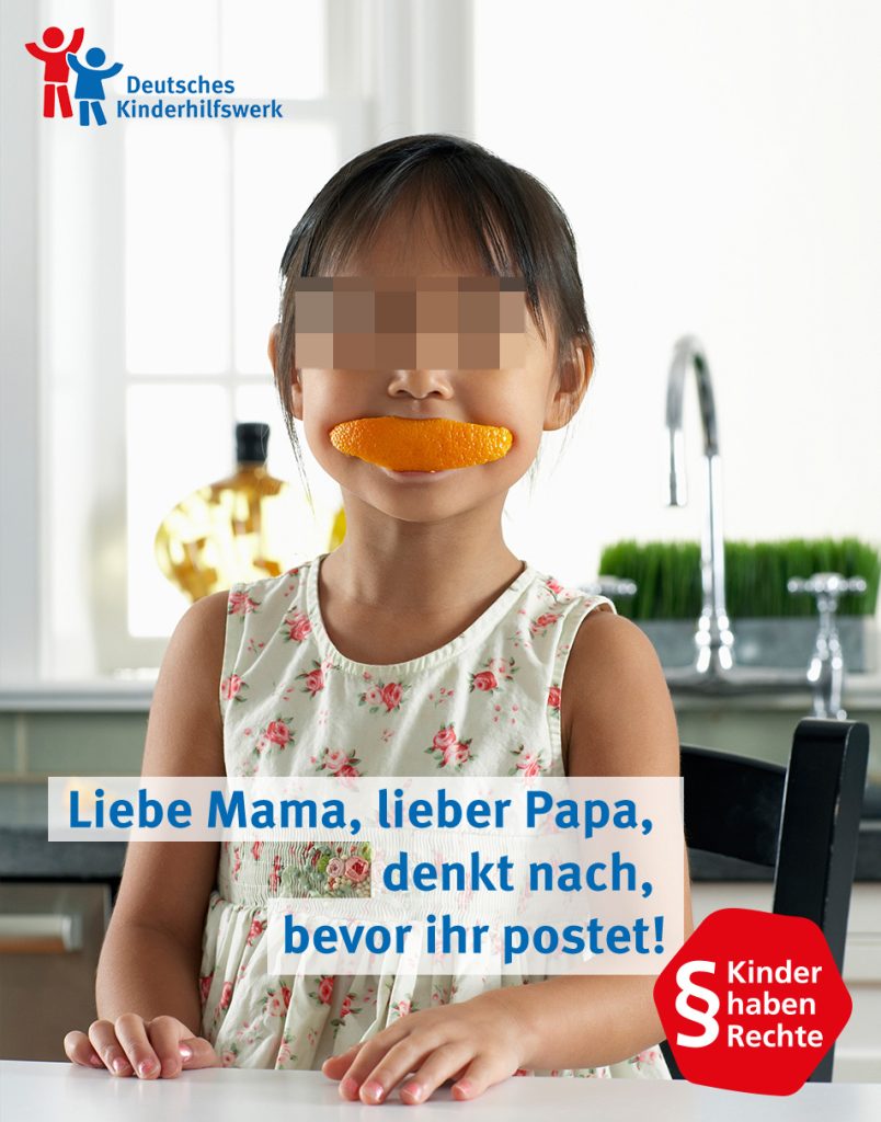 Kinderbilder auf Social Media - Kampagne des Deutschen Kinderhilfswerks