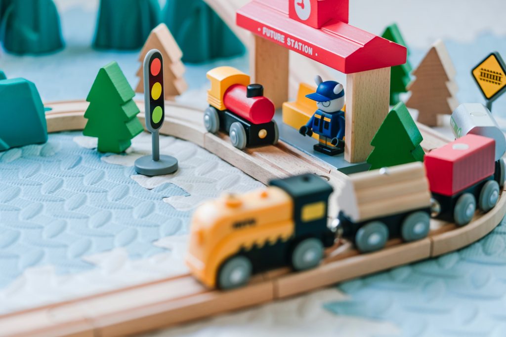 Holzeisenbahn - Schadstoffe im Spielzeug