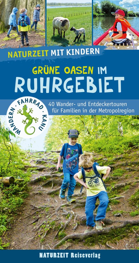 Buch: Grüne Oasen im Ruhrgebiet. Zum Thema Wandern mit Kindern